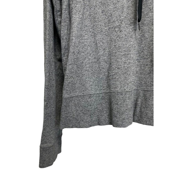 Amazon Essentials Women's Studio Terry Convertible Hood Shirt Sz S Gray Heather - Picture 7 of 10